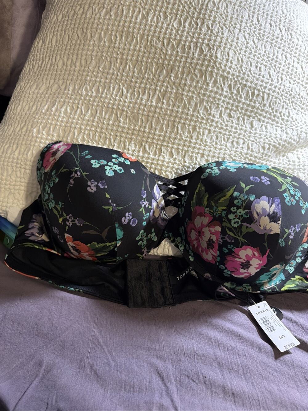 torrid xl plunge push up bra